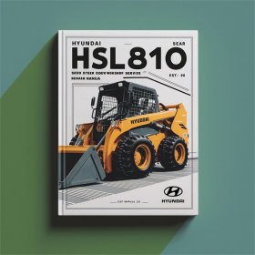 Hyundai HSL810 Skid Steer Loader Workshop Service Repair Manual