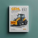 Gehl 652 Compact Excavator Illustrated Master Parts List Manual (Beginning Serial Number: AB00473)