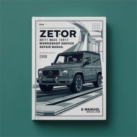 Zetor 8011, 8045, 12011, 12045 Werkstatt- und Reparaturhandbuch
