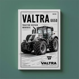Valtra 6650 Traktor - Service- und Reparaturhandbuch