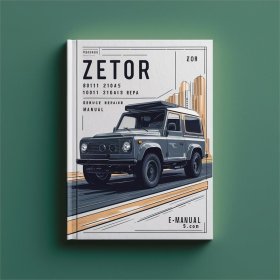Zetor 8011/8045/12011/12045 Werkstatt- und Servicehandbuch