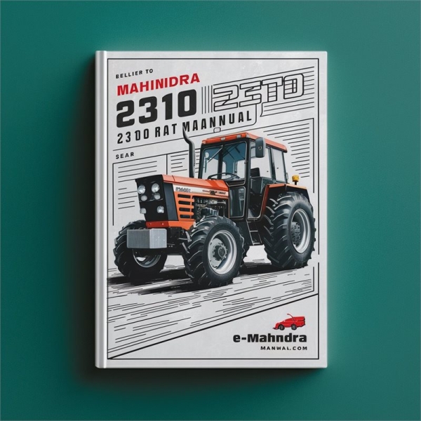 Mahindra Traktor 2310/2310HST - Flatrate Handbuch