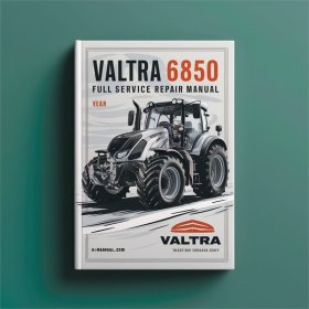 Valtra 6850 Traktor - Werkstatt-Handbuch