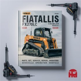 FiatAllis FX270/FX270LC Raupenbagger Handbuch-Set