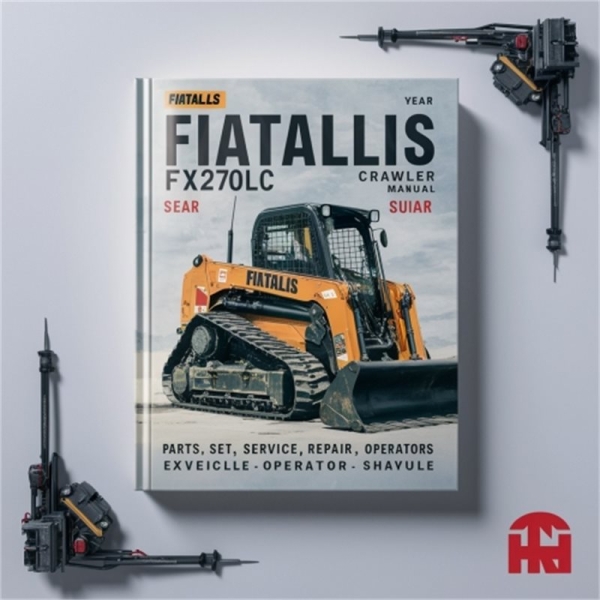 FiatAllis FX270/FX270LC Raupenbagger Handbuch-Set