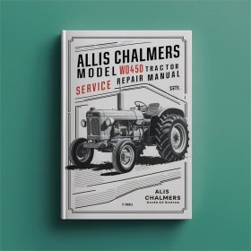Reparaturhandbuch Allis Chalmers WD45D Traktor