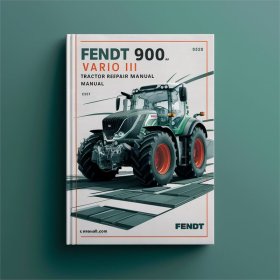 Fendt 900 Vario Com III Traktor - Service- und Reparaturhandbuch