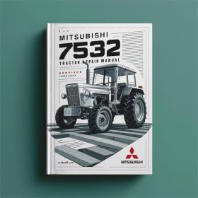 Mitsubishi 7532 Traktor Service-Handbuch