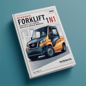Nissan Gabelstapler Elektro 1N1 Serie - Service- und Reparaturhandbuch