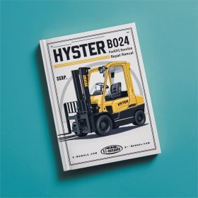 Hyster B024 (S135XL2) Gabelstapler - Service und Reparaturhandbuch