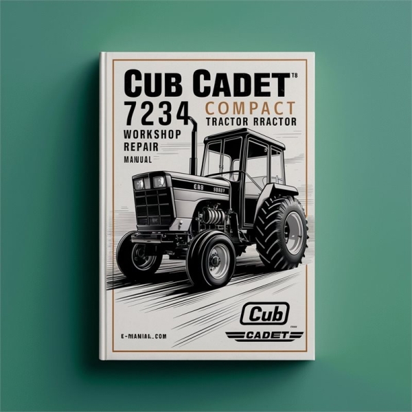 Cub Cadet 7234 Kompakt-Traktor Werkstatt-Handbuch