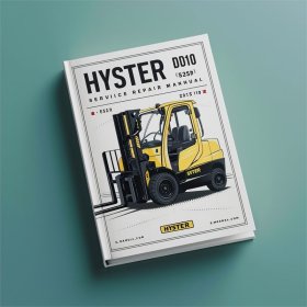 Hyster D010 (S25XM) Gabelstapler Service- und Reparaturhandbuch