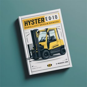 Hyster E010 (S35FT) Gabelstapler - Service- und Reparaturhandbuch
