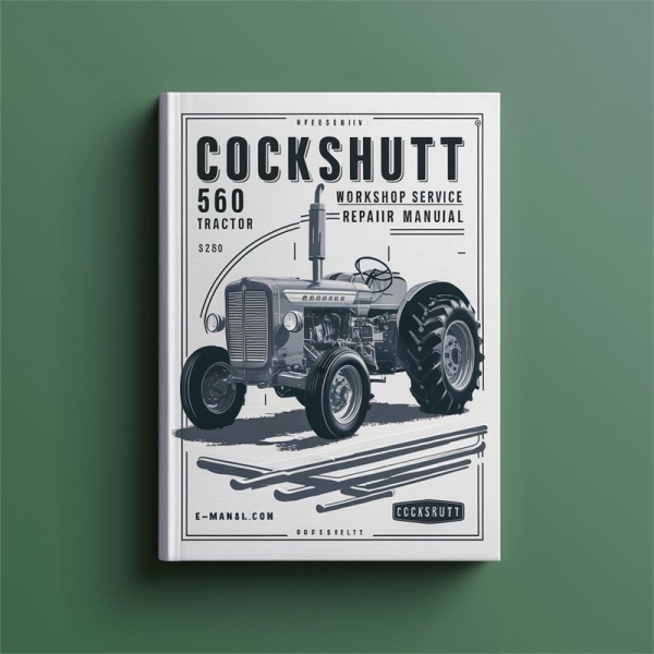Cockshutt 560 Traktor Werkstatt Handbuch
