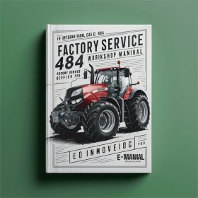 IH International Case 484 Traktor - Werkstatthandbuch (verbessert)