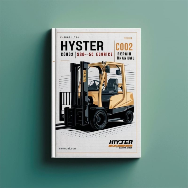 Hyster C002 (S30-50C Europa) - Werkstatt- und Reparaturs Handbuch