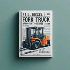 Still Diesel Gabelstapler R70-60, R70-70, R70-80 Serie: DFG R7087, R7088, R7089 Werkstatt Handbuch