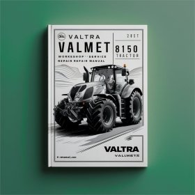 Valtra Valmet 8150 Hi Traktor Werkstatt-Handbuch