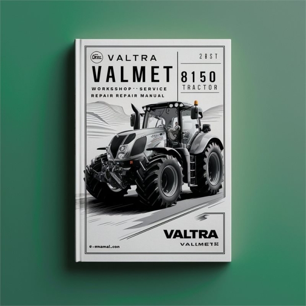 Valtra Valmet 8150 Hi Traktor Werkstatt-Handbuch