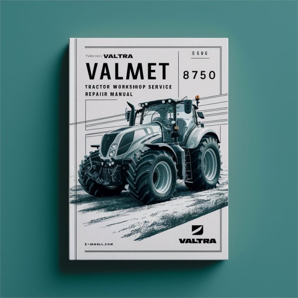 Valtra Valmet 8750 Traktor Werkstatt-Handbuch