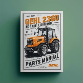 Gehl 2340/2360 Scheibenmähwerk-Konditionierer Ersatzteilkatalog