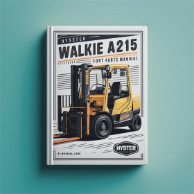 Handbuch für Gabelstaplerteile Hyster Walkie A215 (W45XT)