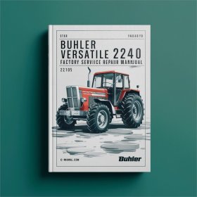 Buhler Versatile 2240 Traktor Werkstatthandbuch