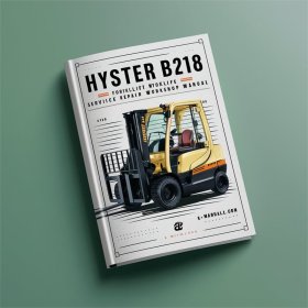 Hyster B218 (W40Z) Gabelstapler Service- und Reparaturhandbuch
