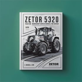 Zetor 5320 Traktor Werkstatt-Reparaturhandbuch