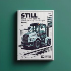 STILL R60-16 / R60-18 / R60-20 Elektro-Gabelstapler - Werkstatt-Handbuch
