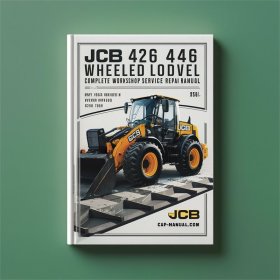 JCB 426 436 446 Wheeled Loading Shovel Complete Workshop Service Repair Manual