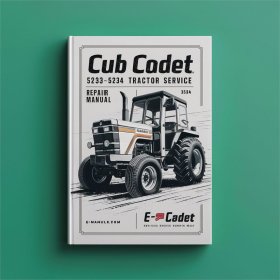 Traktor Service- und Reparaturhandbuch Cub Cadet 5252, 5234, 5254