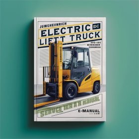Jungheinrich Elektro-Gabelstapler EFG-V16(L) DC, EFG-V18(L) DC, EFG-V20 DC - Werkstatt- und Reparaturhandbuch