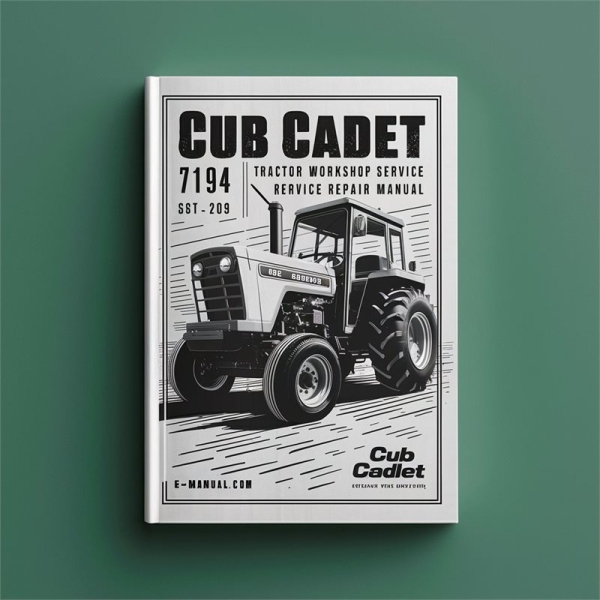 Cub Cadet 7194 Traktor Werkstatt Handbuch