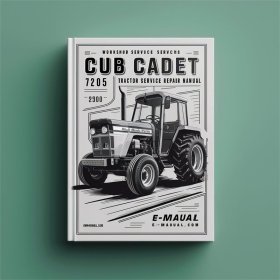 Cub Cadet 7205 Traktor Werkstatt-Handbuch