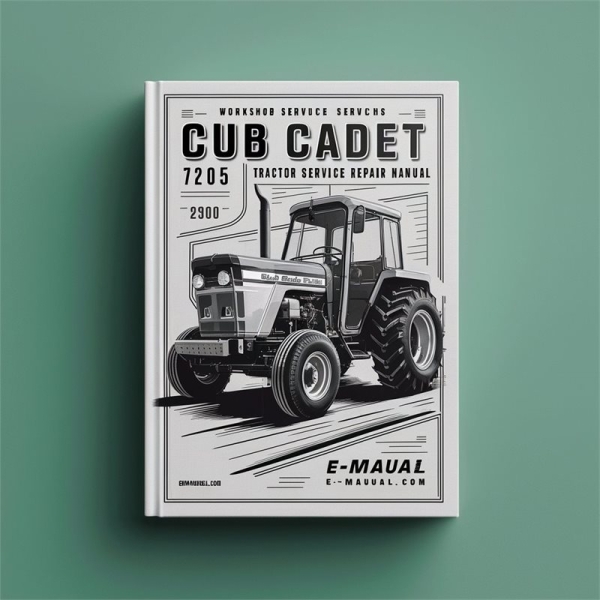 Cub Cadet 7205 Traktor Werkstatt-Handbuch