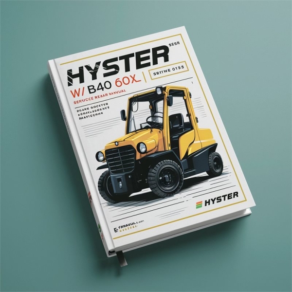Hyster w/b40 60xl (d135) Gabelstapler Service- und Reparaturhandbuch
