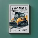 Thomas T175 T1700 Skid Steer Loader Service Repair Shop Manual