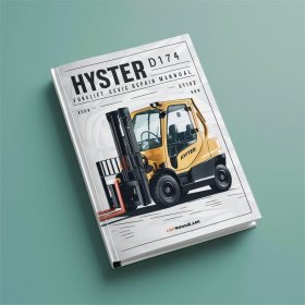Hyster D174 (R30XMS2) Gabelstapler Service- und Reparaturhandbuch