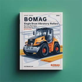 Bomag BW142 D Single drum vibratory rollers Service Parts Catalogue Manual SN101510110440-101510110501