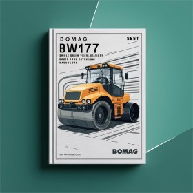 Bomag BW177 DH-3 Single drum vibratory rollers Service Parts Catalogue Manual SN101581071024-101581071115
