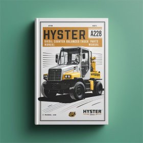 Hyster A228 (HR45-48EC) Diesel-Gegengewichtsstapler Teilehandbuch