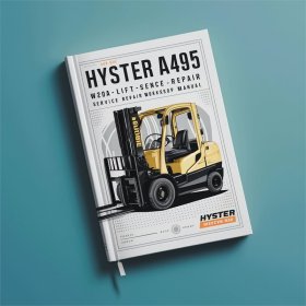 Hyster A495 (W20ZA W25ZA) Gabelstapler - Werkstatt-Handbuch
