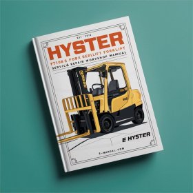 Hyster F108 Gabelstapler Werkstatt-Handbuch