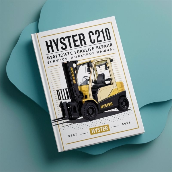 Hyster C210 (N30XMH2) Gabelstapler - Werkstatt-Handbuch