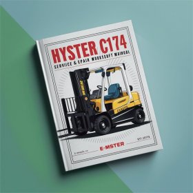 Hyster C174 (R30XMS) Gabelstapler - Werkstatt Handbuch