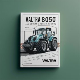 Valtra 8050 Traktor - Werkstatt-Handbuch