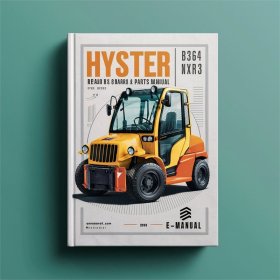 Reparatur- und Ersatzteilhandbuch für Hyster B264 n30xmxdr3 n45xmxr3