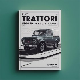 Fiat Trattori 570-670 Reparaturhandbuch