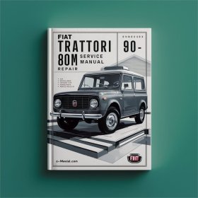 Fiat Trattori 80-90 WSM Servicehandbuch